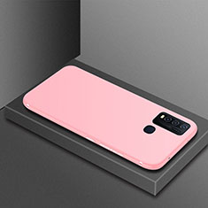 Ultra-thin Silicone Gel Soft Case Cover S02 for Vivo Y50 Pink