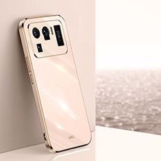 Ultra-thin Silicone Gel Soft Case Cover S02 for Xiaomi Mi 11 Ultra 5G Gold