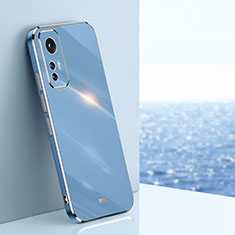 Ultra-thin Silicone Gel Soft Case Cover S02 for Xiaomi Mi 12 Lite 5G Blue