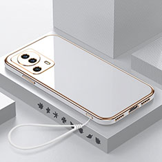 Ultra-thin Silicone Gel Soft Case Cover S02 for Xiaomi Mi 13 Lite 5G White
