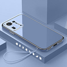 Ultra-thin Silicone Gel Soft Case Cover S02 for Xiaomi Mi Mix 4 5G Lavender Gray