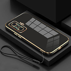 Ultra-thin Silicone Gel Soft Case Cover S02 for Xiaomi Poco F4 GT 5G Black