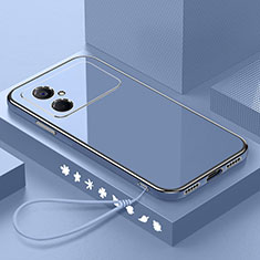Ultra-thin Silicone Gel Soft Case Cover S02 for Xiaomi Poco M4 5G Lavender Gray