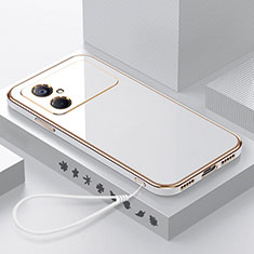 Ultra-thin Silicone Gel Soft Case Cover S02 for Xiaomi Poco M4 5G White