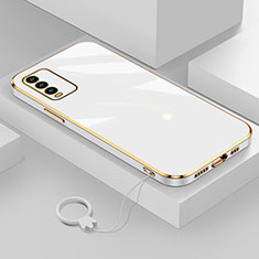 Ultra-thin Silicone Gel Soft Case Cover S02 for Xiaomi Redmi 9T 4G White