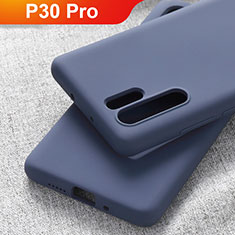 Ultra-thin Silicone Gel Soft Case Cover S03 for Huawei P30 Pro New Edition Blue