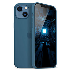 Ultra-thin Silicone Gel Soft Case Cover S05 for Apple iPhone 13 Blue