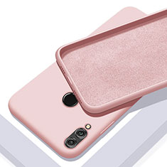 Ultra-thin Silicone Gel Soft Case Cover S05 for Huawei Honor 10 Lite Pink