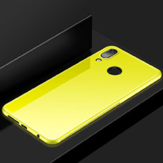Ultra-thin Silicone Gel Soft Case Cover S05 for Huawei Nova 3e Yellow