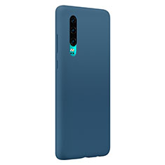 Ultra-thin Silicone Gel Soft Case Cover S05 for Huawei P30 Blue