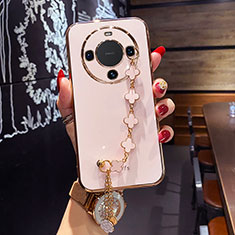 Ultra-thin Silicone Gel Soft Case Cover TS1 for Huawei Mate 60 Pro+ Plus Rose Gold