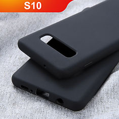 Ultra-thin Silicone Gel Soft Case Cover U01 for Samsung Galaxy S10 5G Black