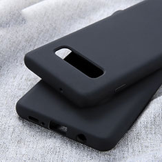 Ultra-thin Silicone Gel Soft Case Cover U01 for Samsung Galaxy S10 Plus Black