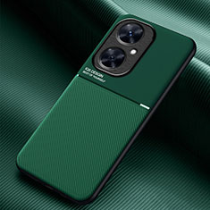 Ultra-thin Silicone Gel Soft Case Cover with Magnetic for Huawei Nova 11i Green