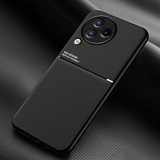 Ultra-thin Silicone Gel Soft Case Cover with Magnetic for Xiaomi Civi 3 5G Black