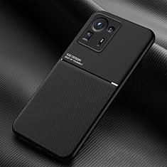 Ultra-thin Silicone Gel Soft Case Cover with Magnetic for Xiaomi Mi Mix 4 5G Black