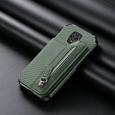 Ultra-thin Silicone Gel Soft Case Cover with Magnetic S02D for Xiaomi Poco M2 Pro Green