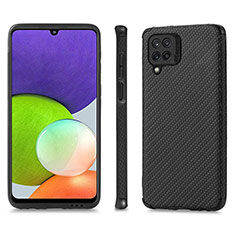Ultra-thin Silicone Gel Soft Case Cover with Magnetic S03D for Samsung Galaxy M32 4G Black
