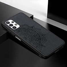 Ultra-thin Silicone Gel Soft Case Cover with Magnetic S04D for Samsung Galaxy A32 4G Black