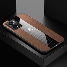 Ultra-thin Silicone Gel Soft Case Cover X01L for OnePlus Nord N300 5G Brown