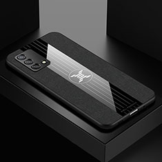 Ultra-thin Silicone Gel Soft Case Cover X01L for Oppo Reno6 Lite Black