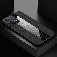 Ultra-thin Silicone Gel Soft Case Cover X01L for Oppo Reno8 5G Black