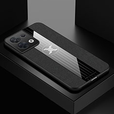 Ultra-thin Silicone Gel Soft Case Cover X01L for Oppo Reno8 Pro 5G Black