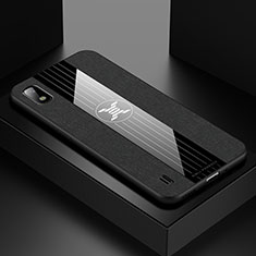 Ultra-thin Silicone Gel Soft Case Cover X01L for Samsung Galaxy A10 Black