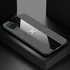 Ultra-thin Silicone Gel Soft Case Cover X01L for Samsung Galaxy A12 Nacho Gray