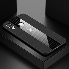 Ultra-thin Silicone Gel Soft Case Cover X01L for Samsung Galaxy A40 Black