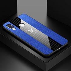 Ultra-thin Silicone Gel Soft Case Cover X01L for Samsung Galaxy A40 Blue