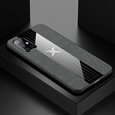 Ultra-thin Silicone Gel Soft Case Cover X01L for Samsung Galaxy A51 4G Gray