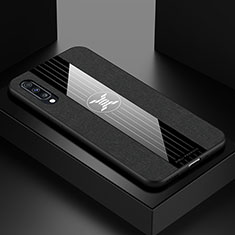 Ultra-thin Silicone Gel Soft Case Cover X01L for Samsung Galaxy A70 Black