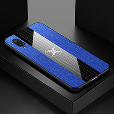Ultra-thin Silicone Gel Soft Case Cover X01L for Samsung Galaxy M02 Blue