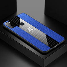 Ultra-thin Silicone Gel Soft Case Cover X01L for Samsung Galaxy M21 Blue