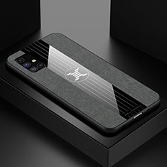 Ultra-thin Silicone Gel Soft Case Cover X01L for Samsung Galaxy M51 Gray