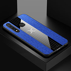 Ultra-thin Silicone Gel Soft Case Cover X01L for Vivo iQOO U3 4G Blue