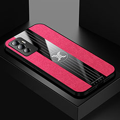 Ultra-thin Silicone Gel Soft Case Cover X01L for Vivo V23e 5G Red