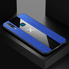 Ultra-thin Silicone Gel Soft Case Cover X01L for Vivo Y17 Blue