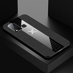 Ultra-thin Silicone Gel Soft Case Cover X01L for Vivo Y50 Black