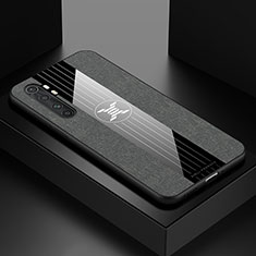 Ultra-thin Silicone Gel Soft Case Cover X01L for Xiaomi Mi Note 10 Lite Gray