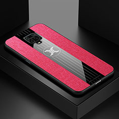 Ultra-thin Silicone Gel Soft Case Cover X01L for Xiaomi Poco M2 Pro Red