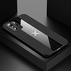 Ultra-thin Silicone Gel Soft Case Cover X01L for Xiaomi Poco X3 GT 5G Black