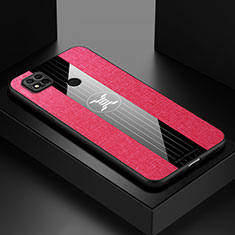 Ultra-thin Silicone Gel Soft Case Cover X01L for Xiaomi Redmi 10A 4G Red