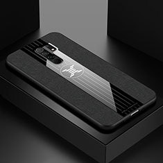 Ultra-thin Silicone Gel Soft Case Cover X01L for Xiaomi Redmi 9 Black