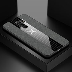 Ultra-thin Silicone Gel Soft Case Cover X01L for Xiaomi Redmi 9 Prime India Gray