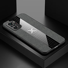Ultra-thin Silicone Gel Soft Case Cover X01L for Xiaomi Redmi Note 10S 4G Gray