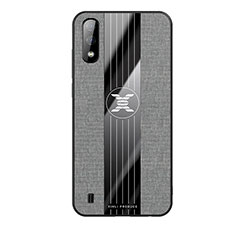 Ultra-thin Silicone Gel Soft Case Cover X02L for Samsung Galaxy A01 SM-A015 Gray