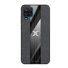 Ultra-thin Silicone Gel Soft Case Cover X02L for Samsung Galaxy A12 Nacho Black