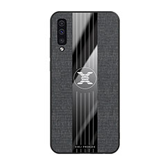 Ultra-thin Silicone Gel Soft Case Cover X02L for Samsung Galaxy A50 Black